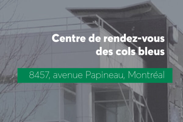 Retrait du guichet et aménagement d’un bureau au 8457, avenue Papineau