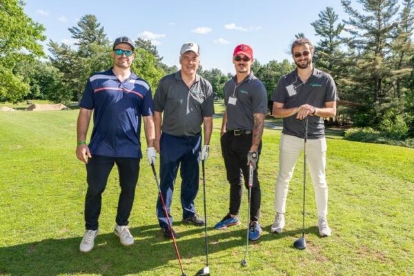 Équipe de la Caisse du Réseau municipal au golf